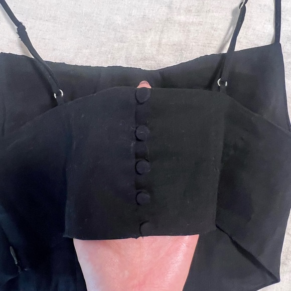 Zara black cropped top - Picture 3 of 3